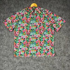 Solemare Maus & Hoffman multicoloured floral Shirt Men’s Size XL Made In Italy